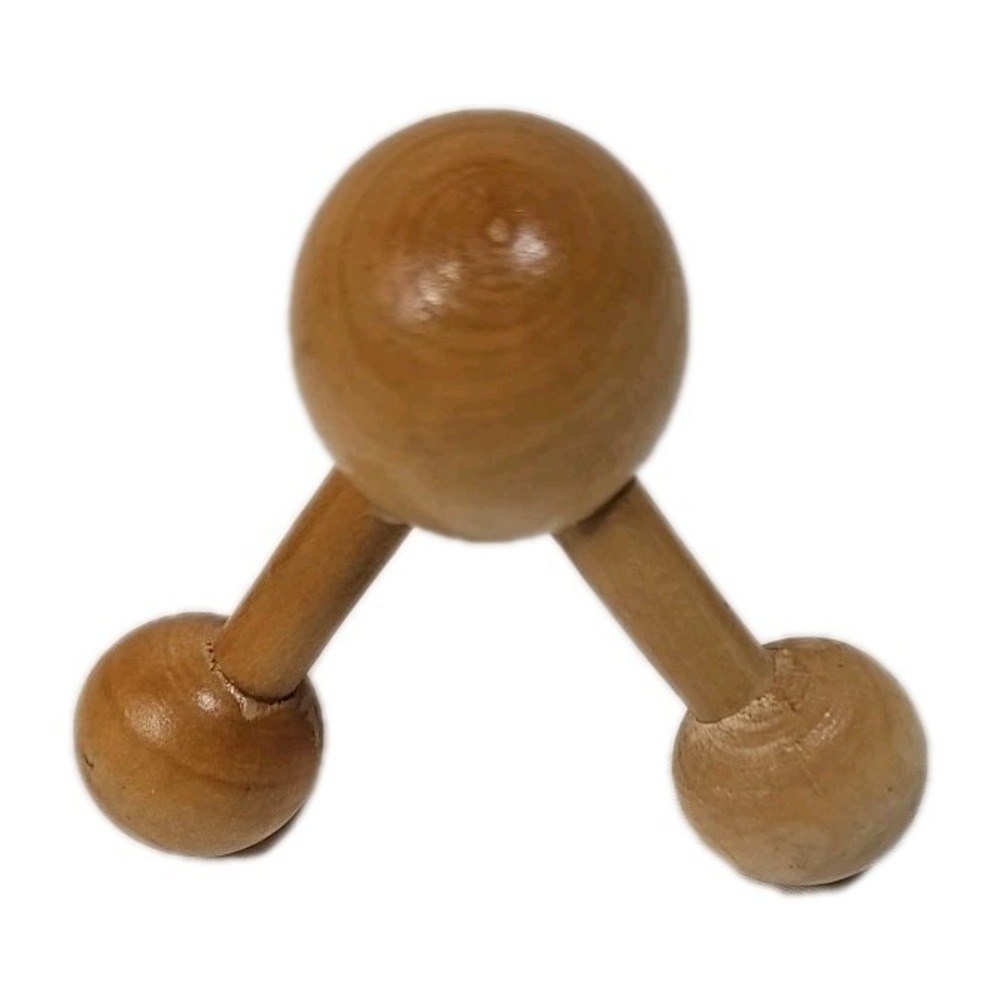 Relax Massage Ball,   Multi Functional Handheld Wooden Total Body Massager,‎